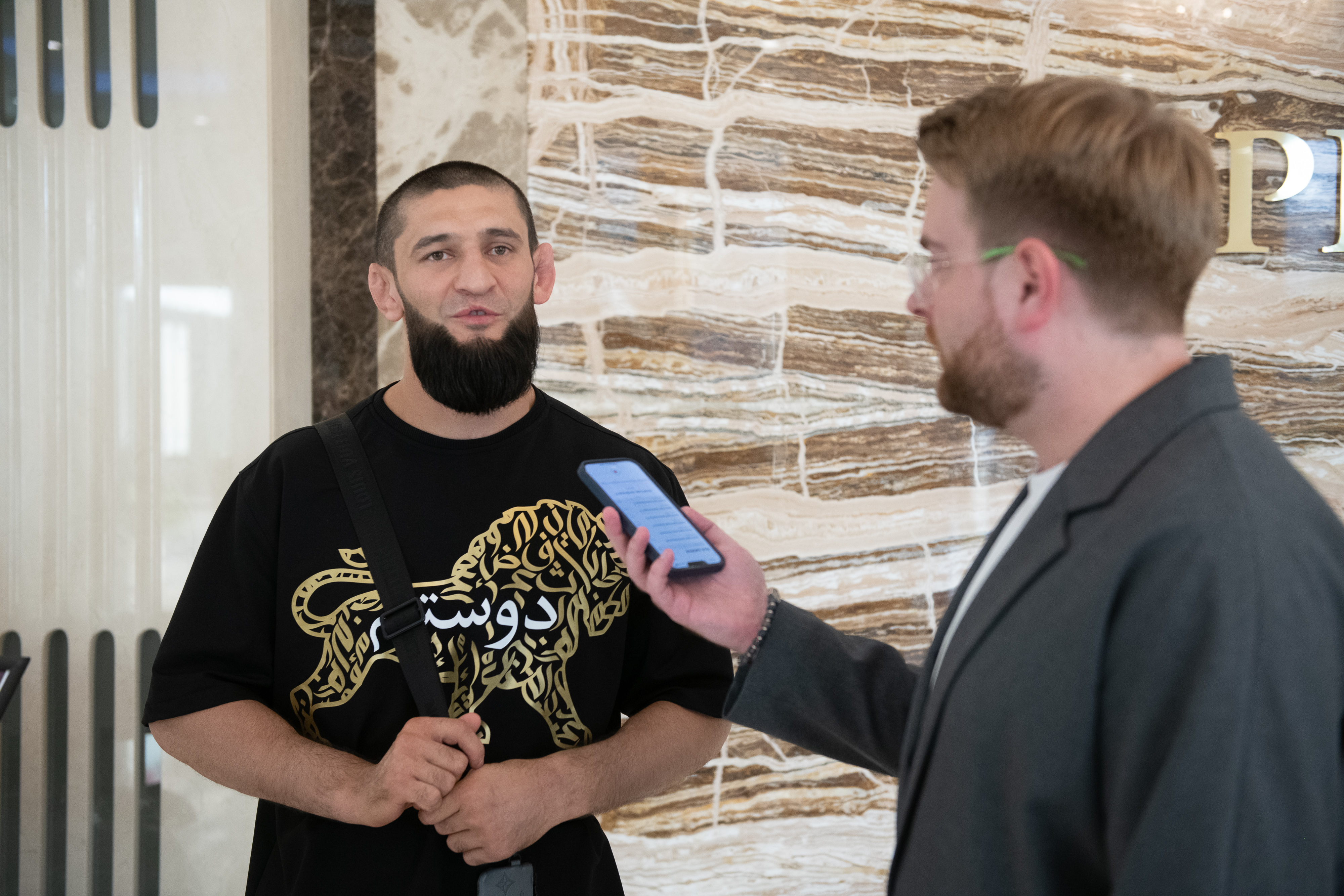 Интервью с чемпионом UFC Хамзатом Чимаевым