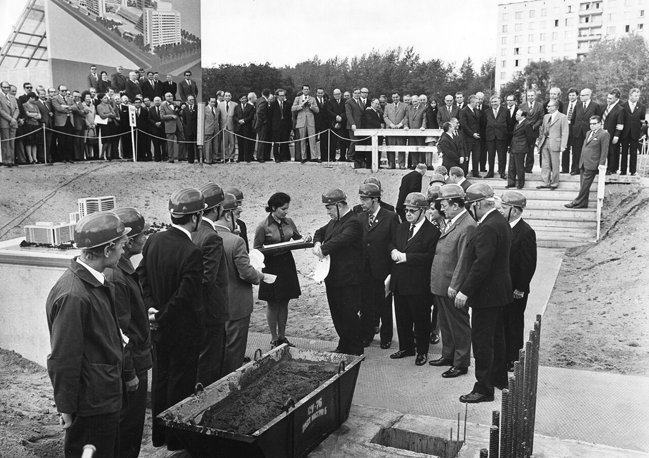 50 лет назад началось строительство ЦМТ Москвы
