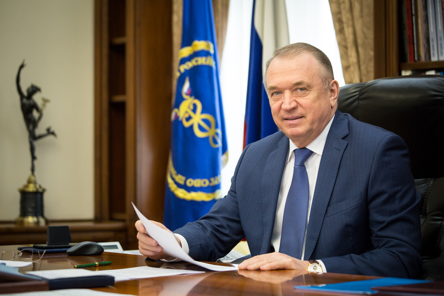 Председатель Совета директоров ПАО ЦМТ Сергей Катырин удостоен высокой государственной награды