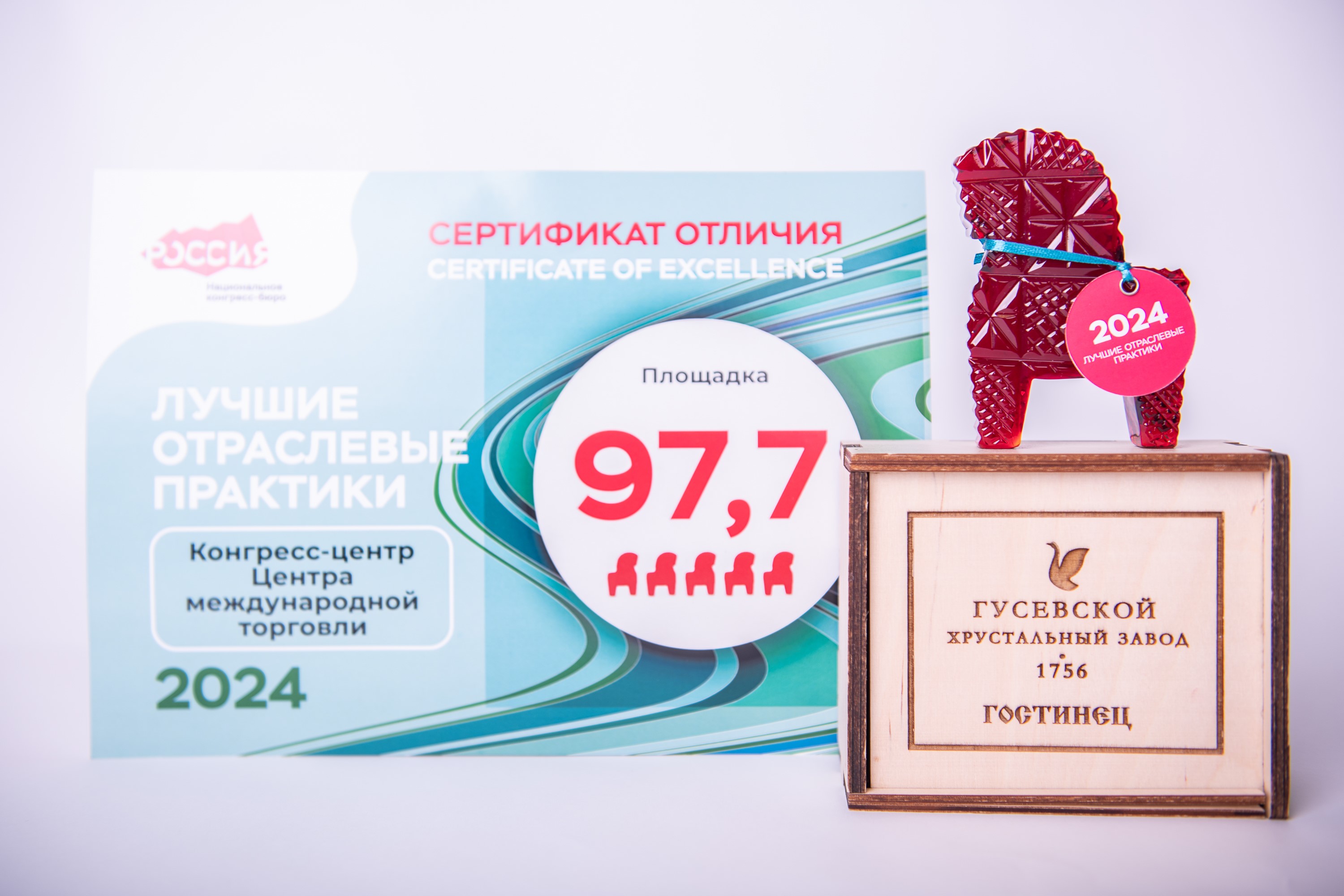 Поздравляем Конгресс-центр ЦМТ с очередной наградой!